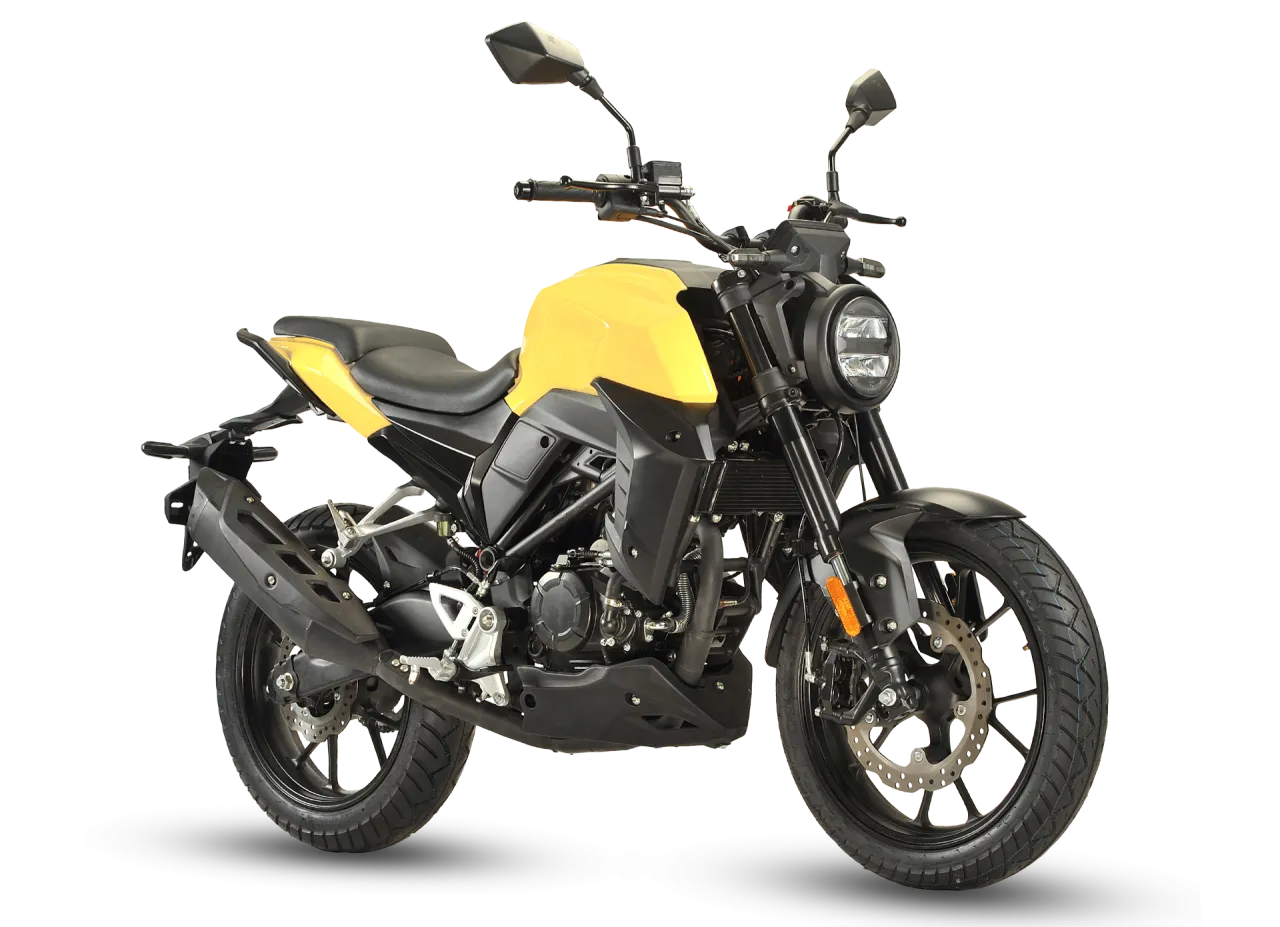 Moto XCR 125 - Roadster Néo-Rétro Élégant et Performant