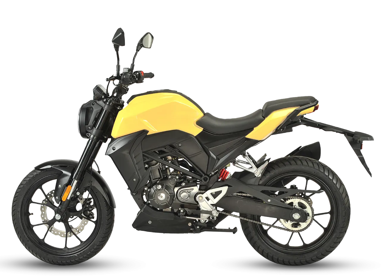 Moto XCR 125 - Roadster Néo-Rétro Élégant et Performant