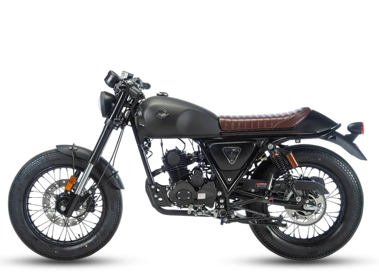 Café Racer 50cc AM-80 - Look Vintage et Conduite Sportive