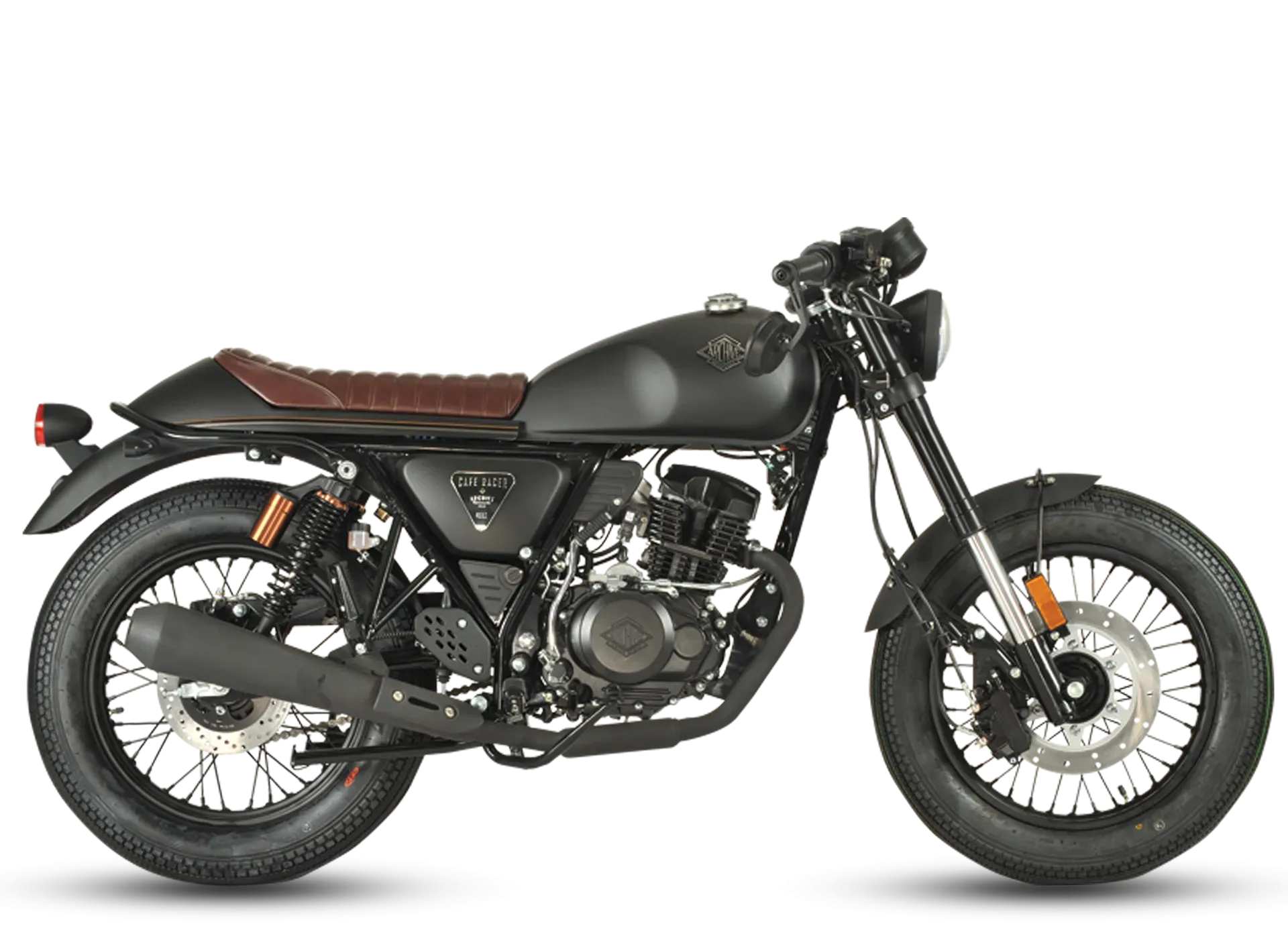 Café Racer 125 AM-60 Style Vintage et Sensations Pures