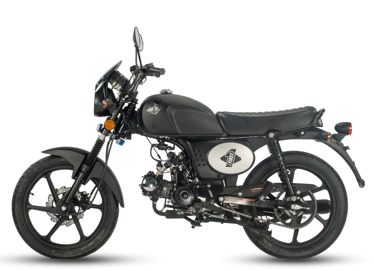 First 50 - Moto Polyvalente et Robuste pour Tous Vos Trajets