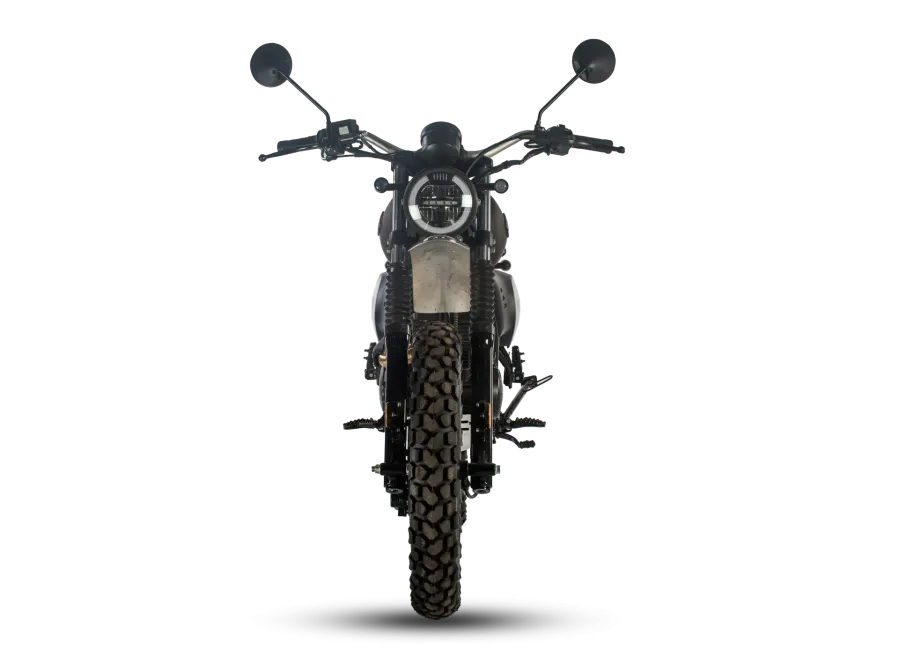 Outback 125 - Scrambler Vintage et Polyvalent Tout-Terrain