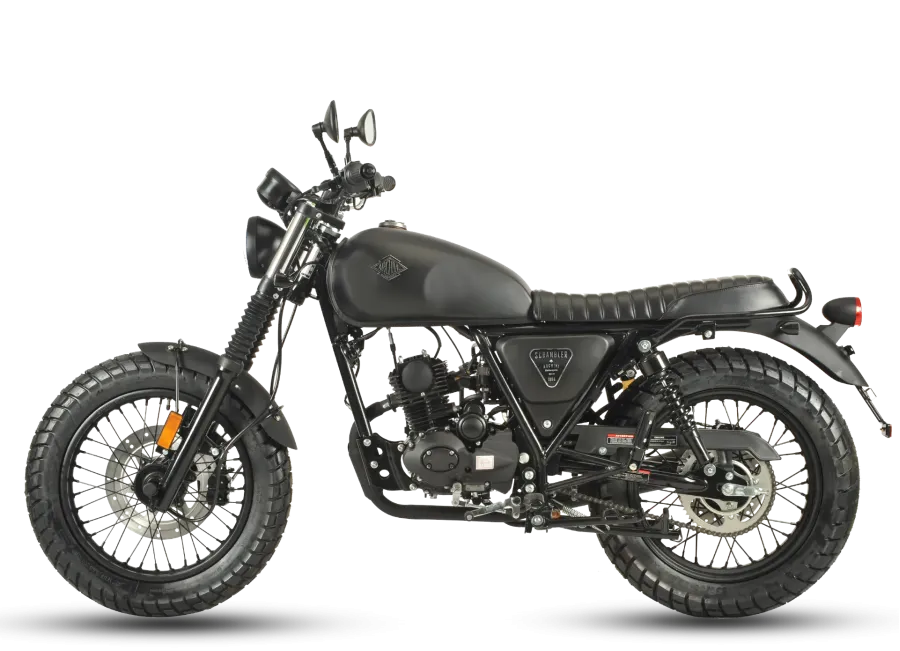 Scrambler 50cc AM-84 - Look Vintage et Plaisir de Conduite