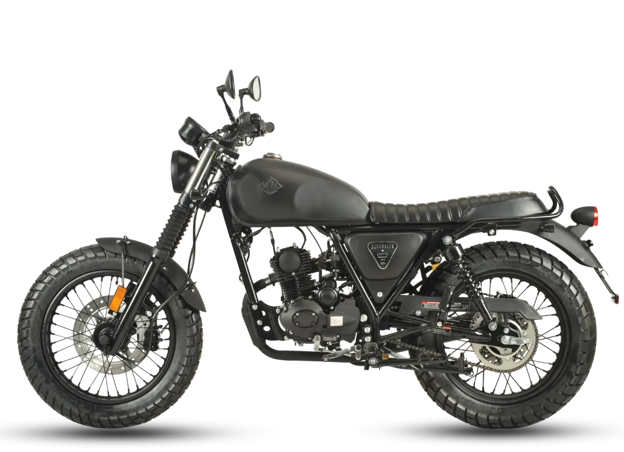 Scrambler 50cc AM-84 - Look Vintage et Plaisir de Conduite