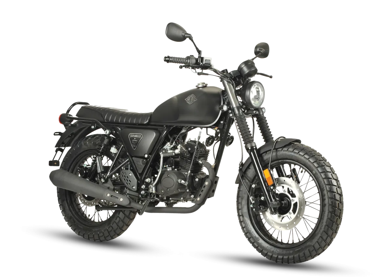Scrambler 50cc AM-84 - Look Vintage et Plaisir de Conduite