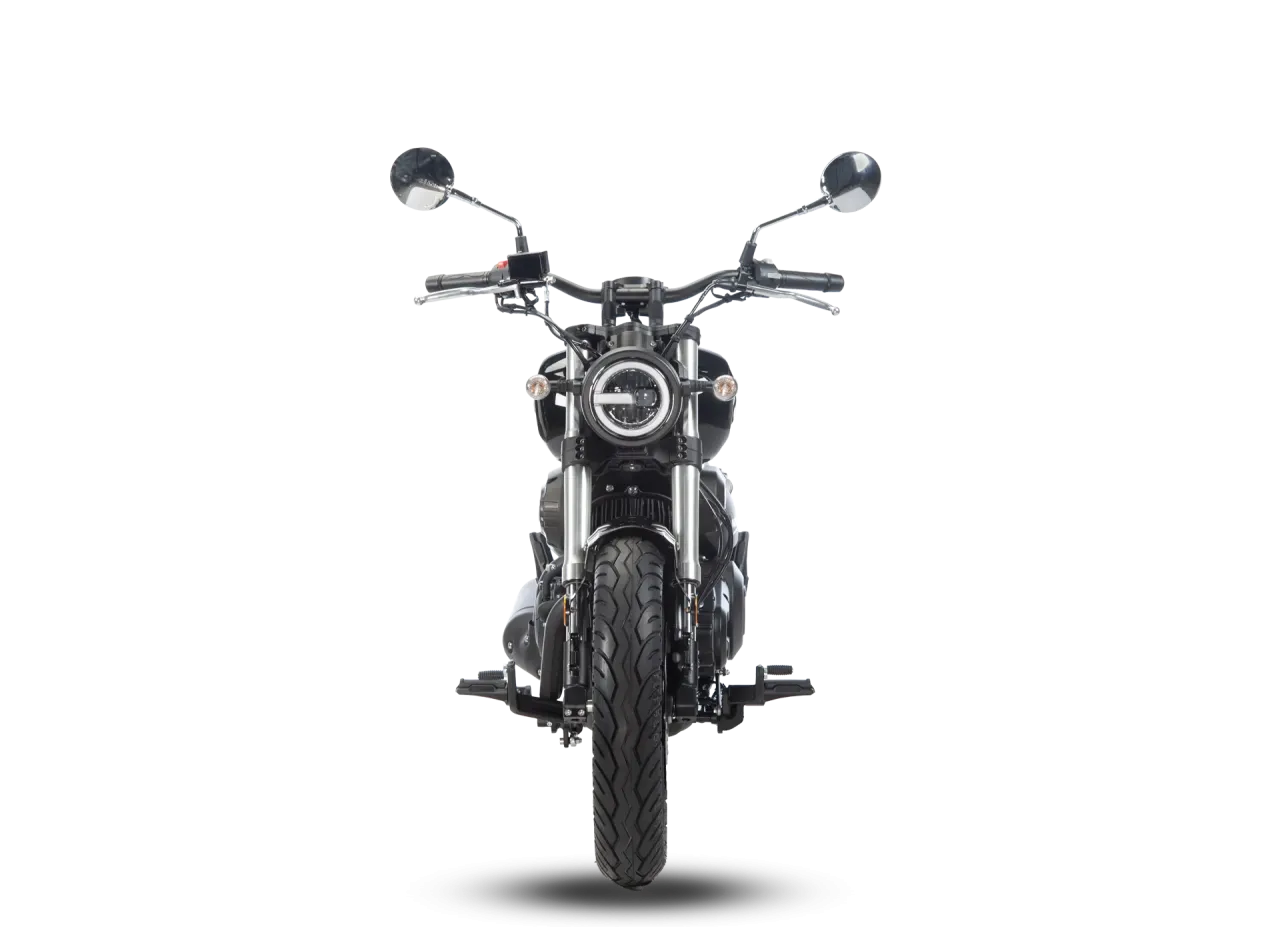 Blackpearl 125 - Custom V-Twin au Style Élégant et Puissant