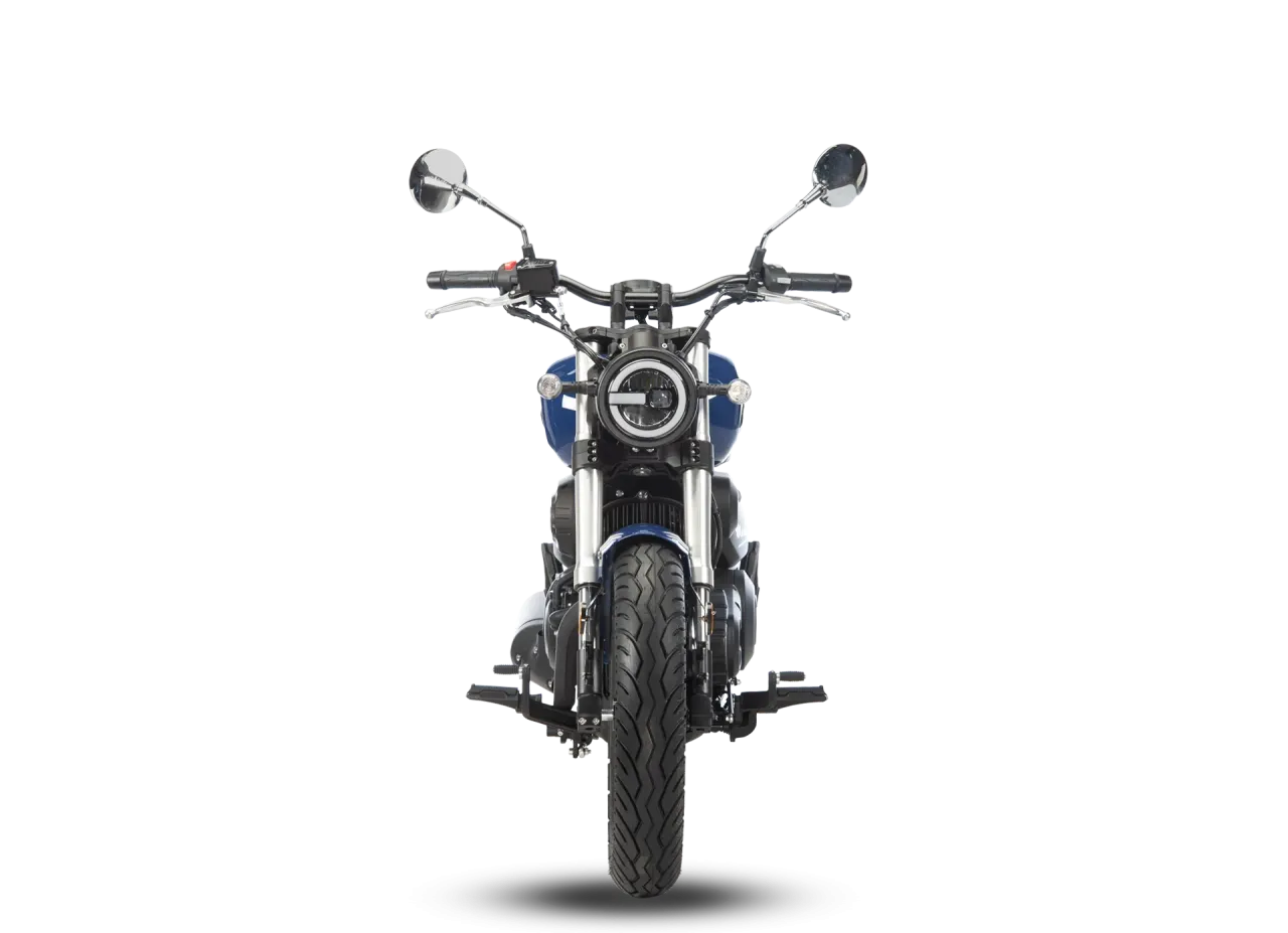 Blackpearl 125 - Custom V-Twin au Style Élégant et Puissant
