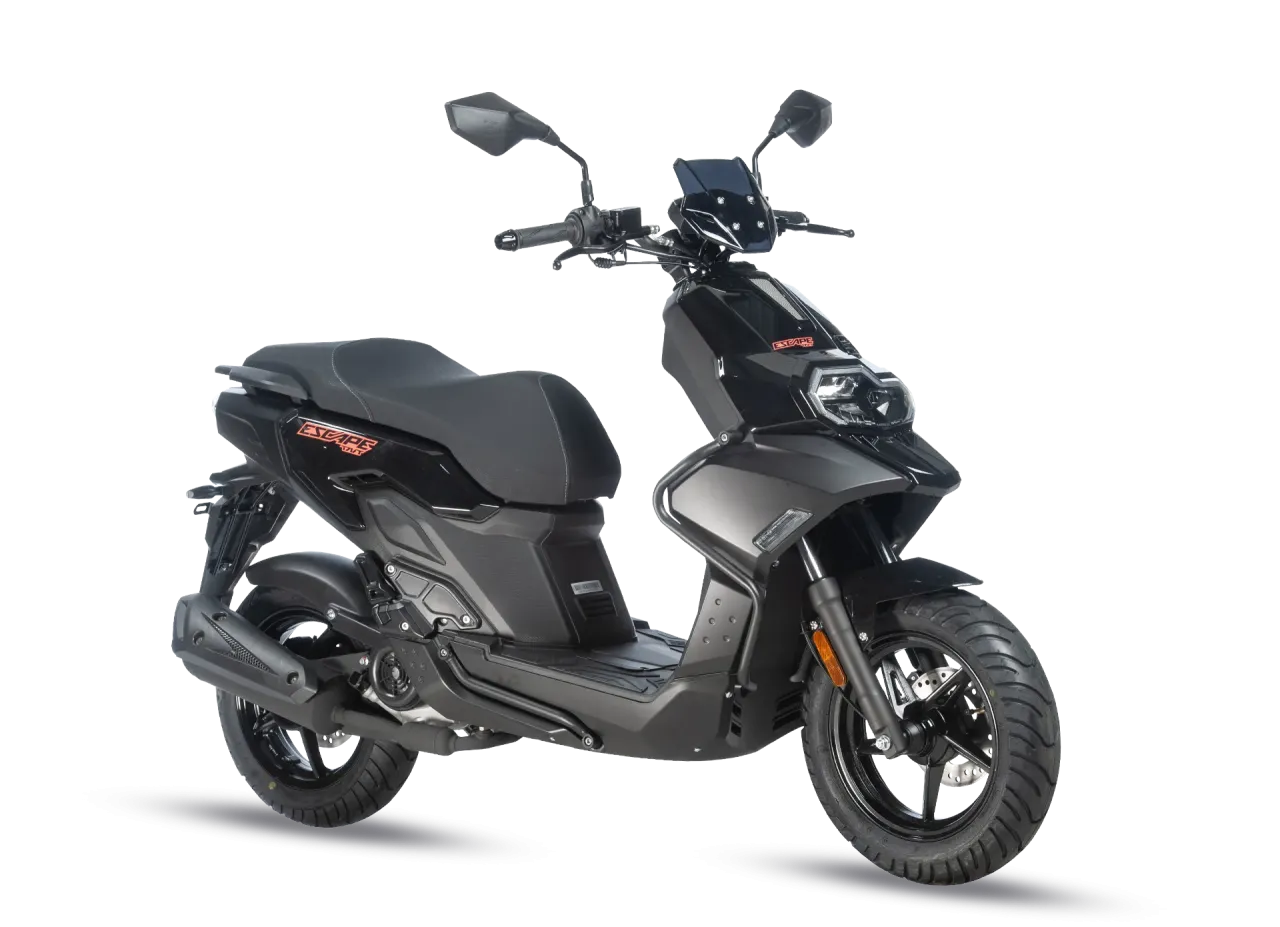 Scooter Escape 50cc - Le Style Baroudeur pour la Ville
