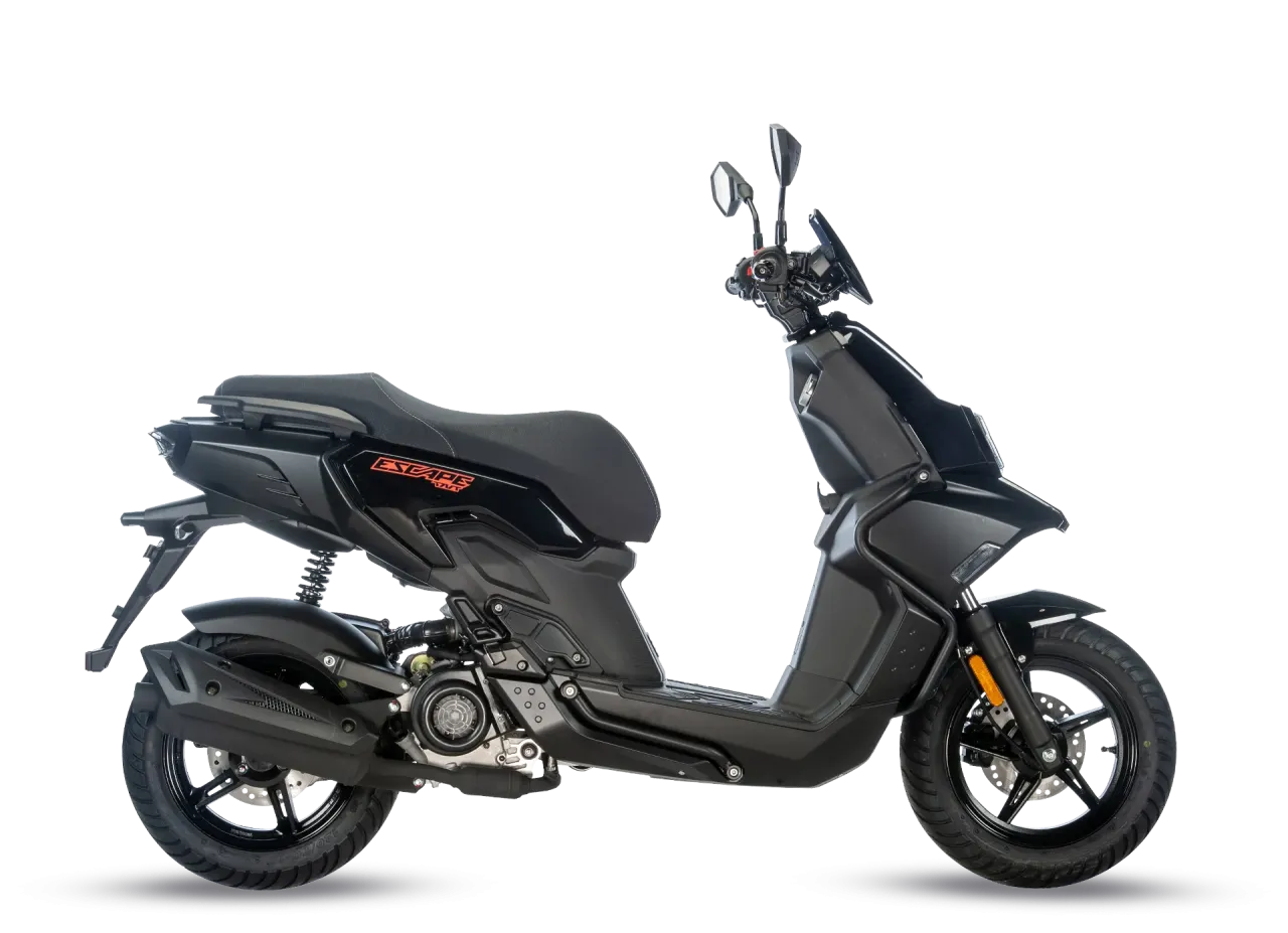 Scooter Escape 50cc - Le Style Baroudeur pour la Ville